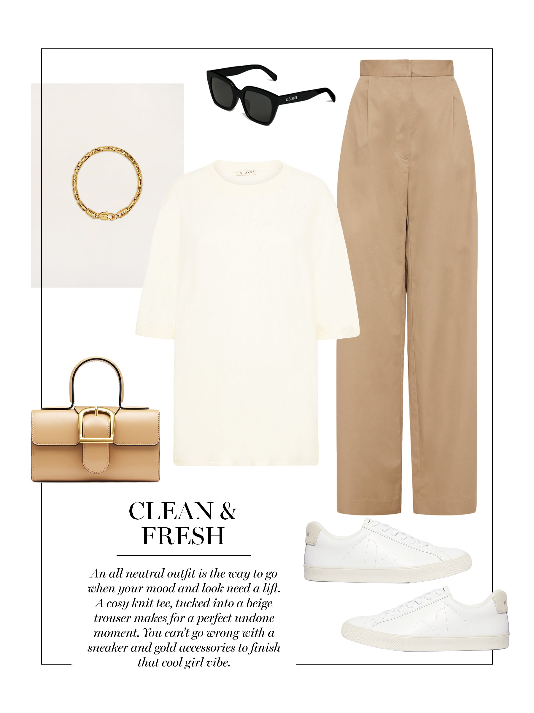 The UNDONE - Clean and Fresh Neutral Outfit
