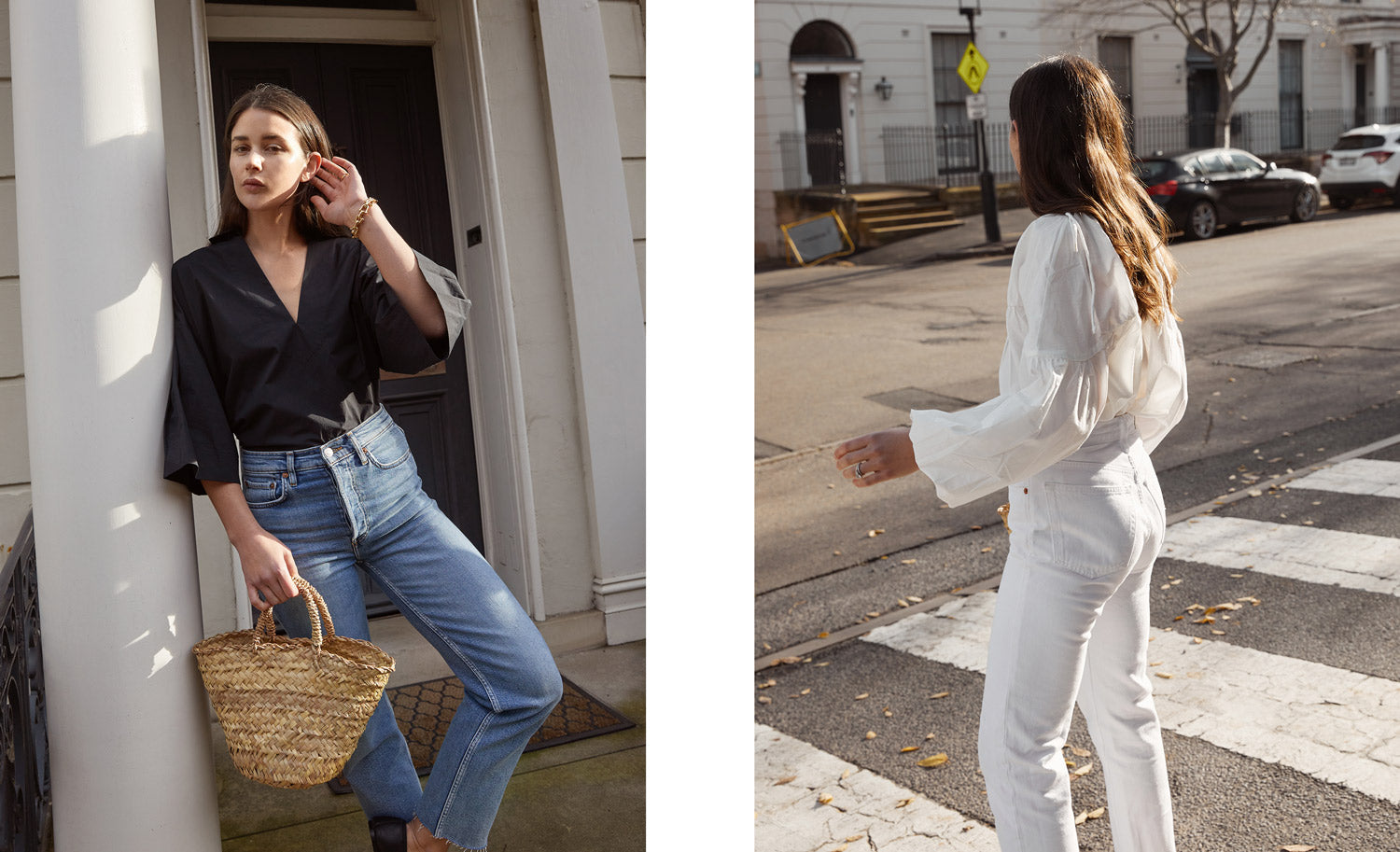 Why High Waisted Straight Leg Jeans are the Best Jeans Ever