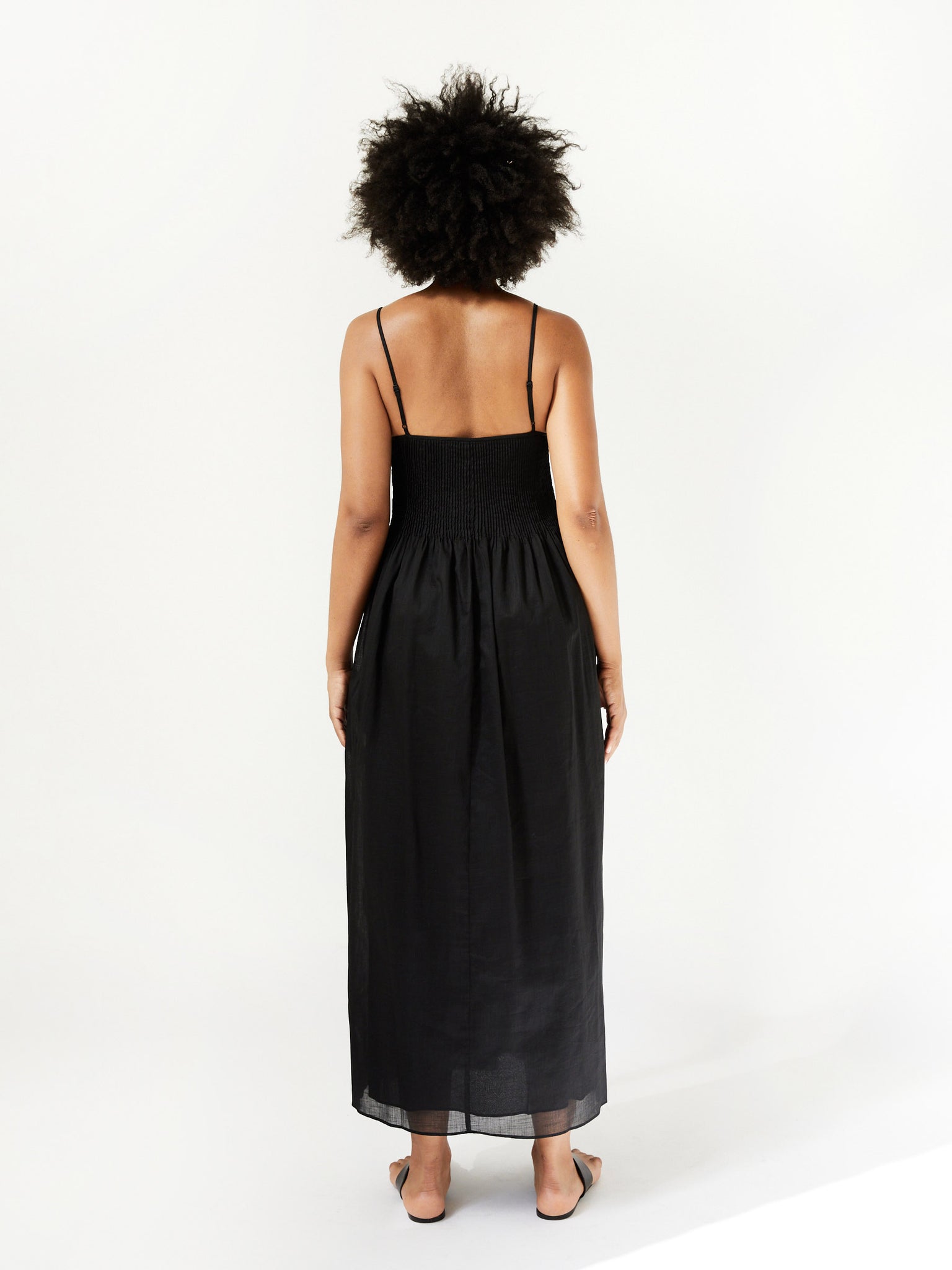 Sir The Label | Alina V Neck Dress in Black | The UNDONE by SIR.