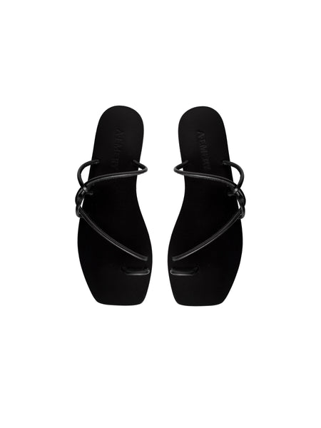 A. EMERY | Willow Sandal in Black | The UNDONE by A.Emery
