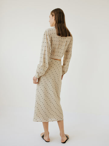 sir the label camille midi dress