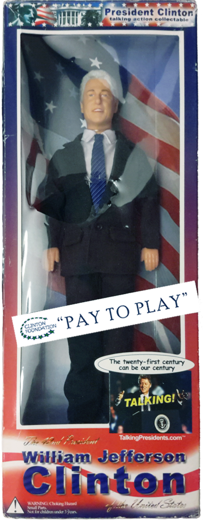 bill clinton talking doll