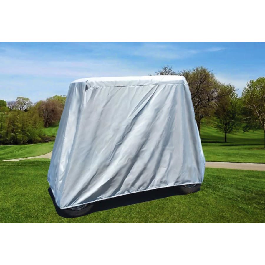Heavy-Duty Golf Cart Cover Performance Poly-Guard® by Carver Industries - 2-Seater Golf Cart - Golf Cart Cover
