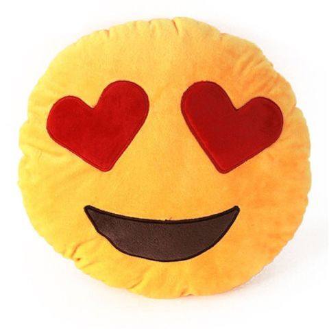 emoji face pillow