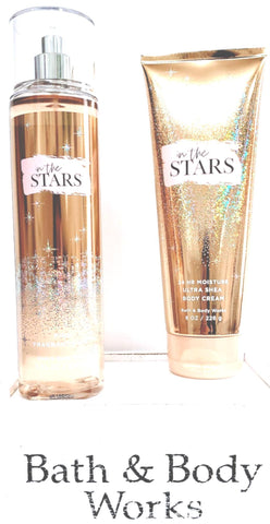 Bath And Body Works In The Stars Body Mist Shea Body Cream Gift Set Of 2