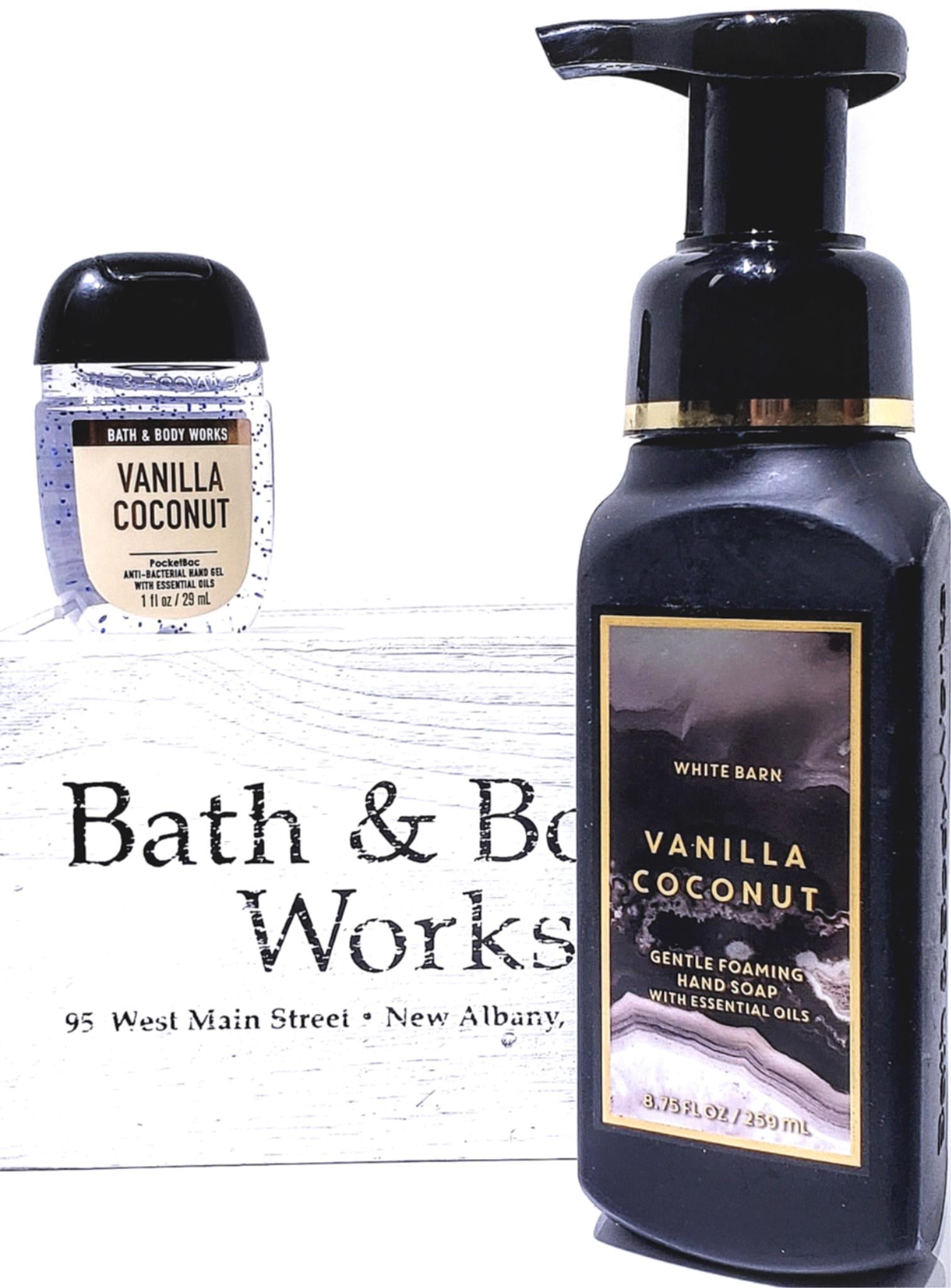 bath and body works hand sanitizer vanilla coconut