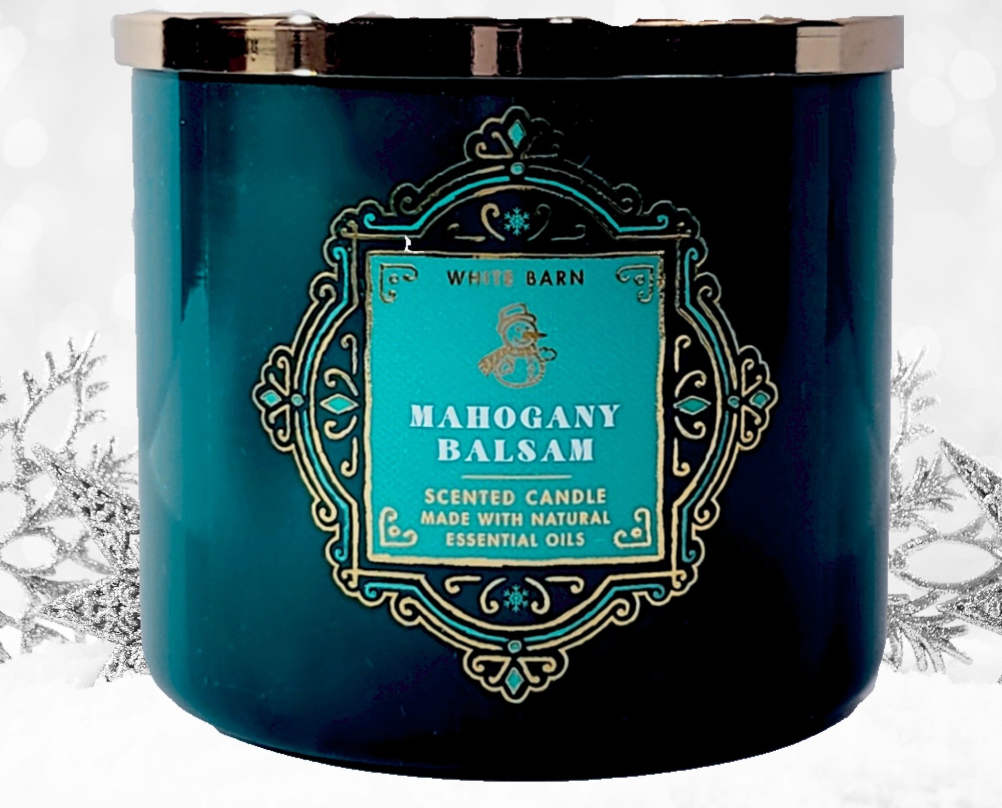 bath and body works mahogany balsam candle