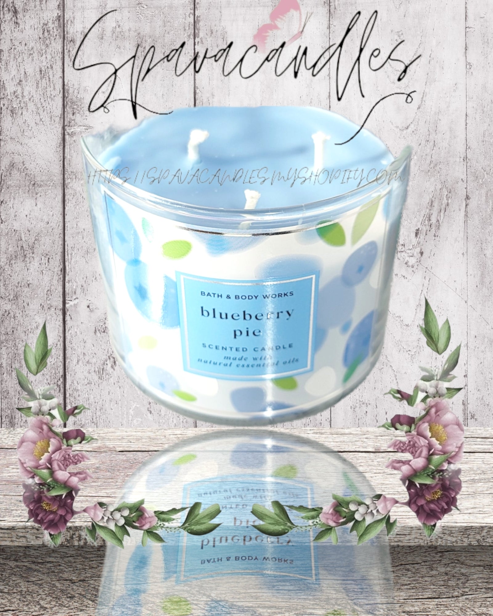 bath and body works blueberry pie candle