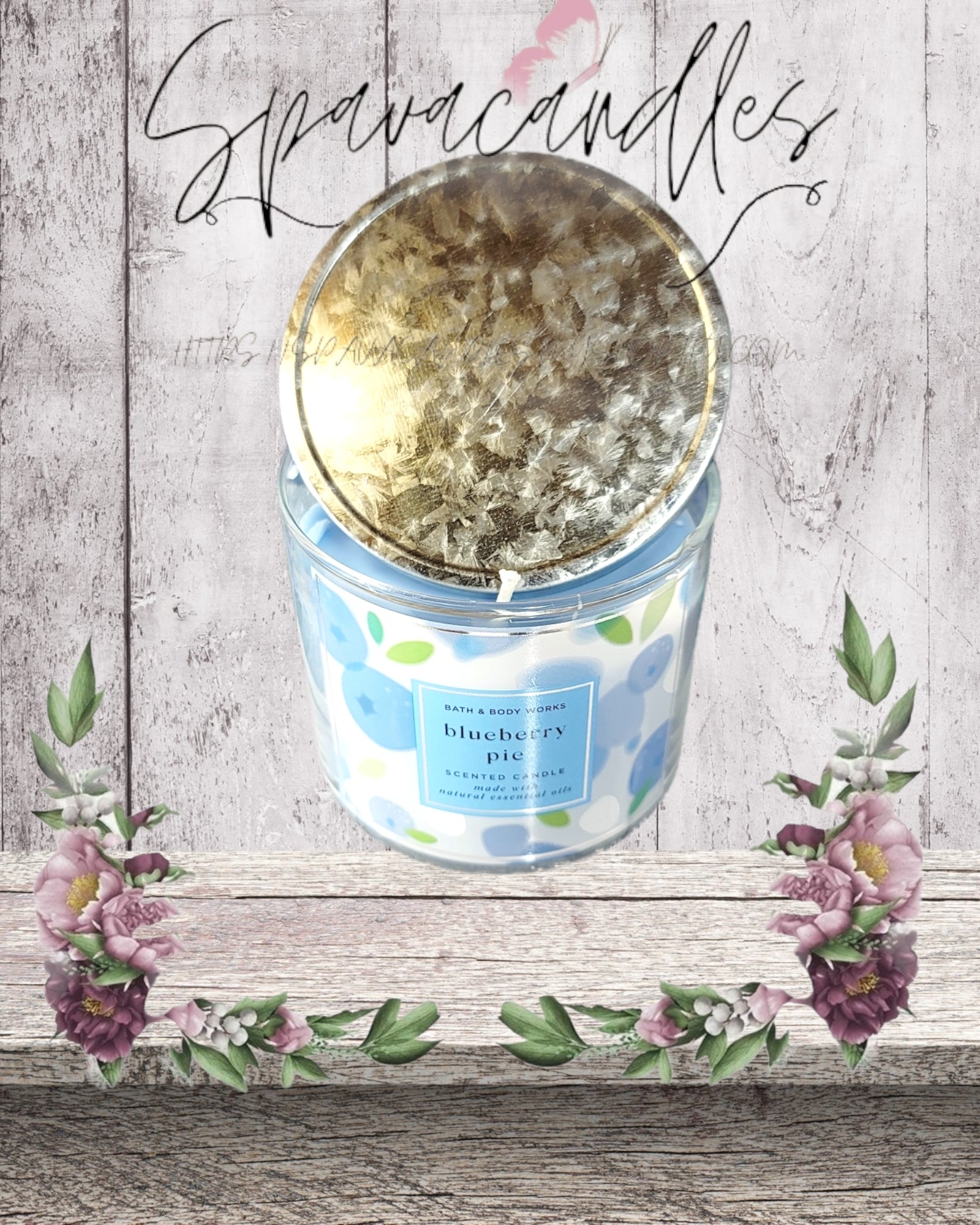 bath and body works blueberry pie candle