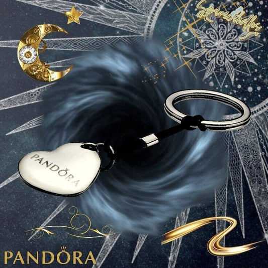 New 100% Authentic PANDORA Moments Small Bag Charm Holder Key Chain  399567C00