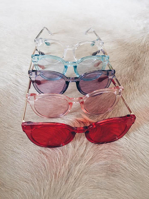 Colored Lens Sunglasses Salt Swimwear 