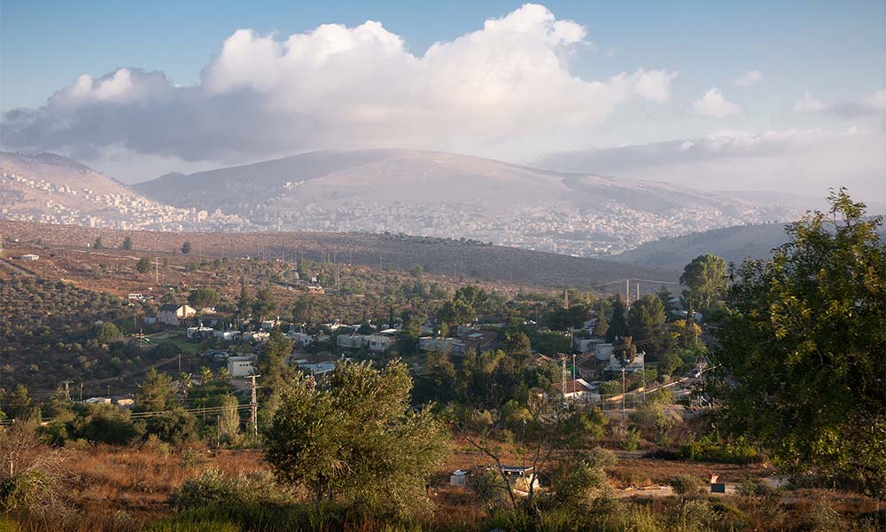 Israel being restored Itamar Samaria