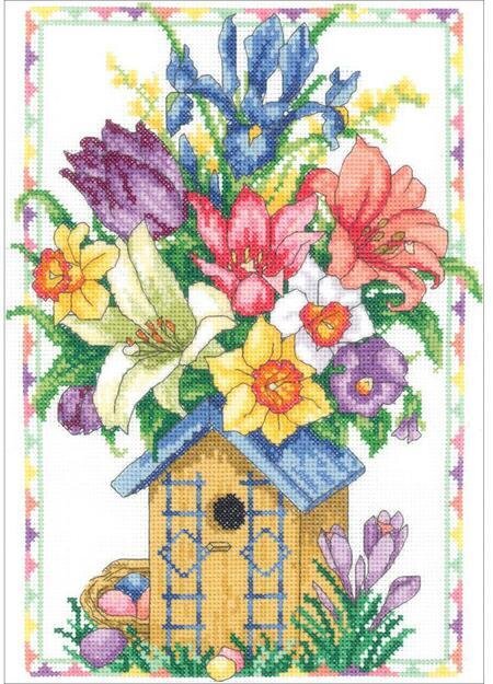 Janlynn Lighthouses Counted Cross Stitch Kit-6X21 14 Count