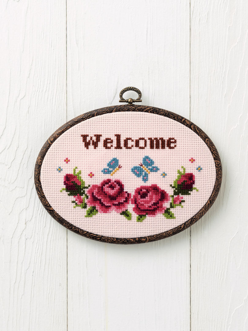 how to add words to cross stitch graph