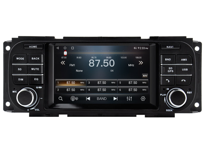 Chrysler Grand Voyager 2008 - 2014 Car Radio-CARPLAY / ANDROID AUTO –  XCELERATOR CAR AUDIO