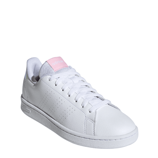 adidas Cloud Toby\'s Metallic Silver Sports Casual White Shoes Court Cloud White Women\'s Base Advantage -
