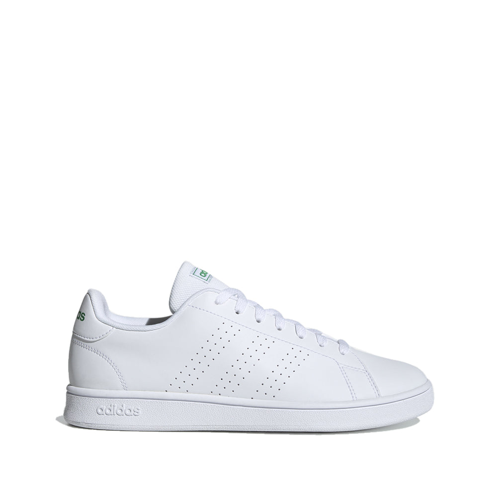 adidas advantage leather trainers mens