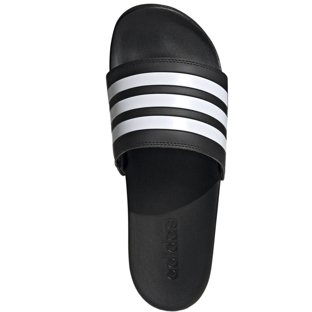 Adidas slides deals green and white