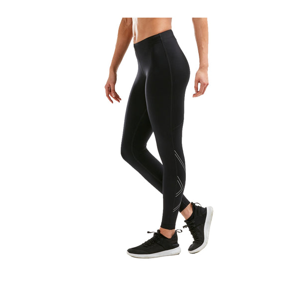 2XU Black Fitness High-Rise Compression Tights Women's Size Extra Small  L65260