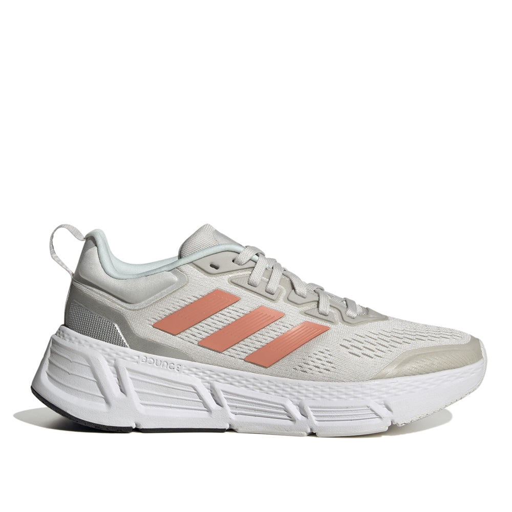 adidas Women's Questar Running Shoes Grey One Coral Fusion Cloud White -  Toby's Sports