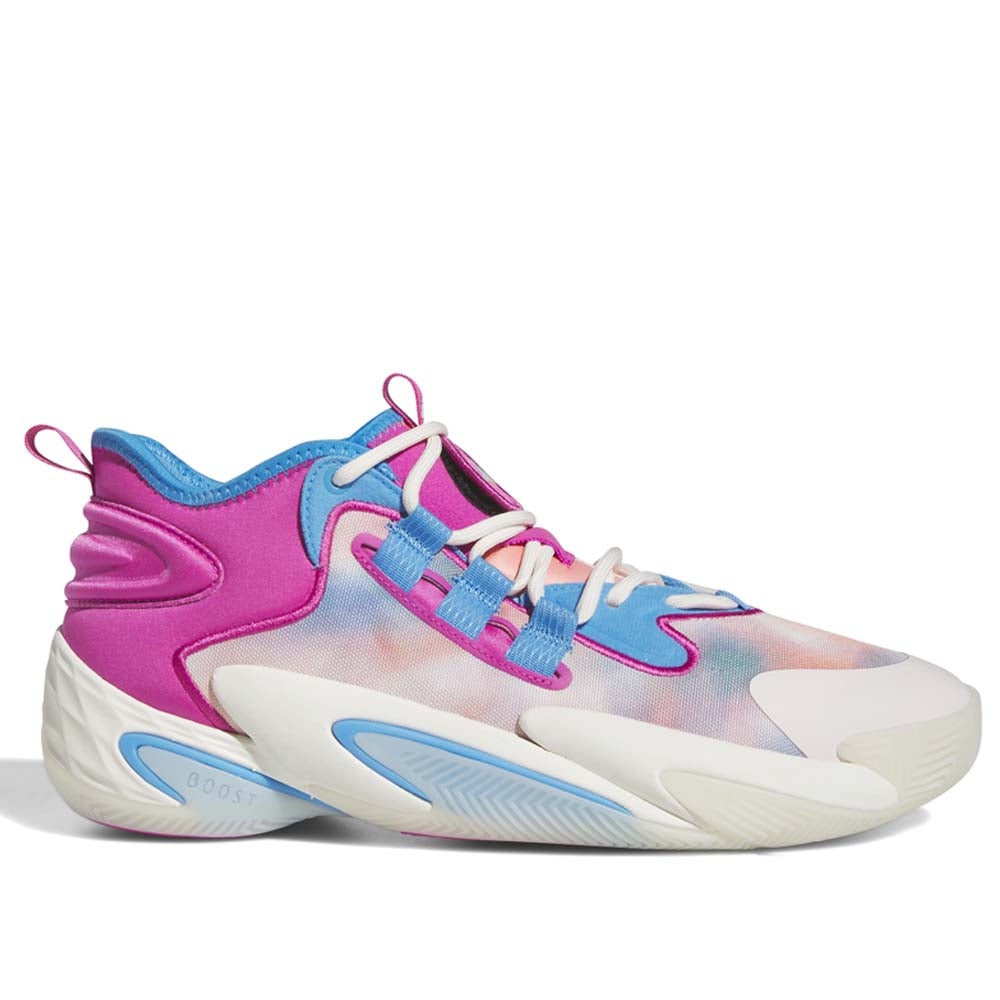 adidas Boost You Wear Select Basketball Shoes White Violet Blue - Toby's  Sports