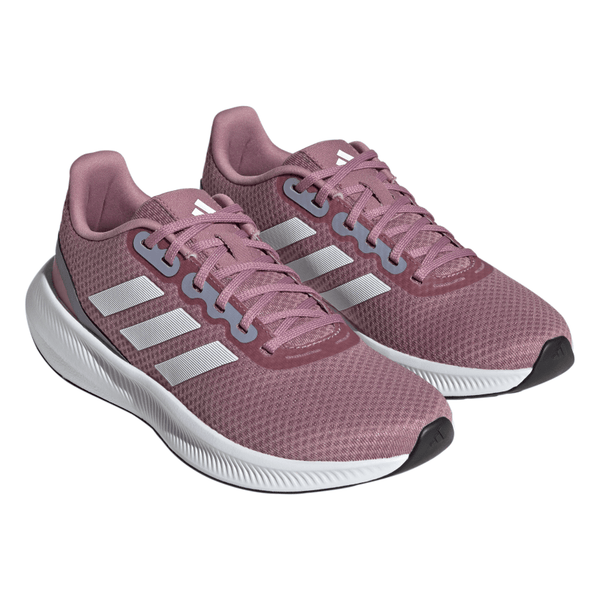 adidas Women\'s Runfalcon 3 Running Shoes Grey Six Crystal White Beam Pink -  Toby\'s Sports