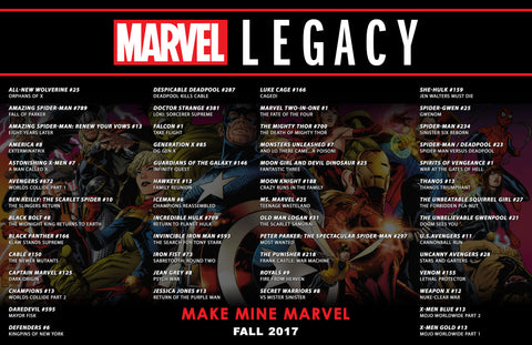 marvel legacy comics