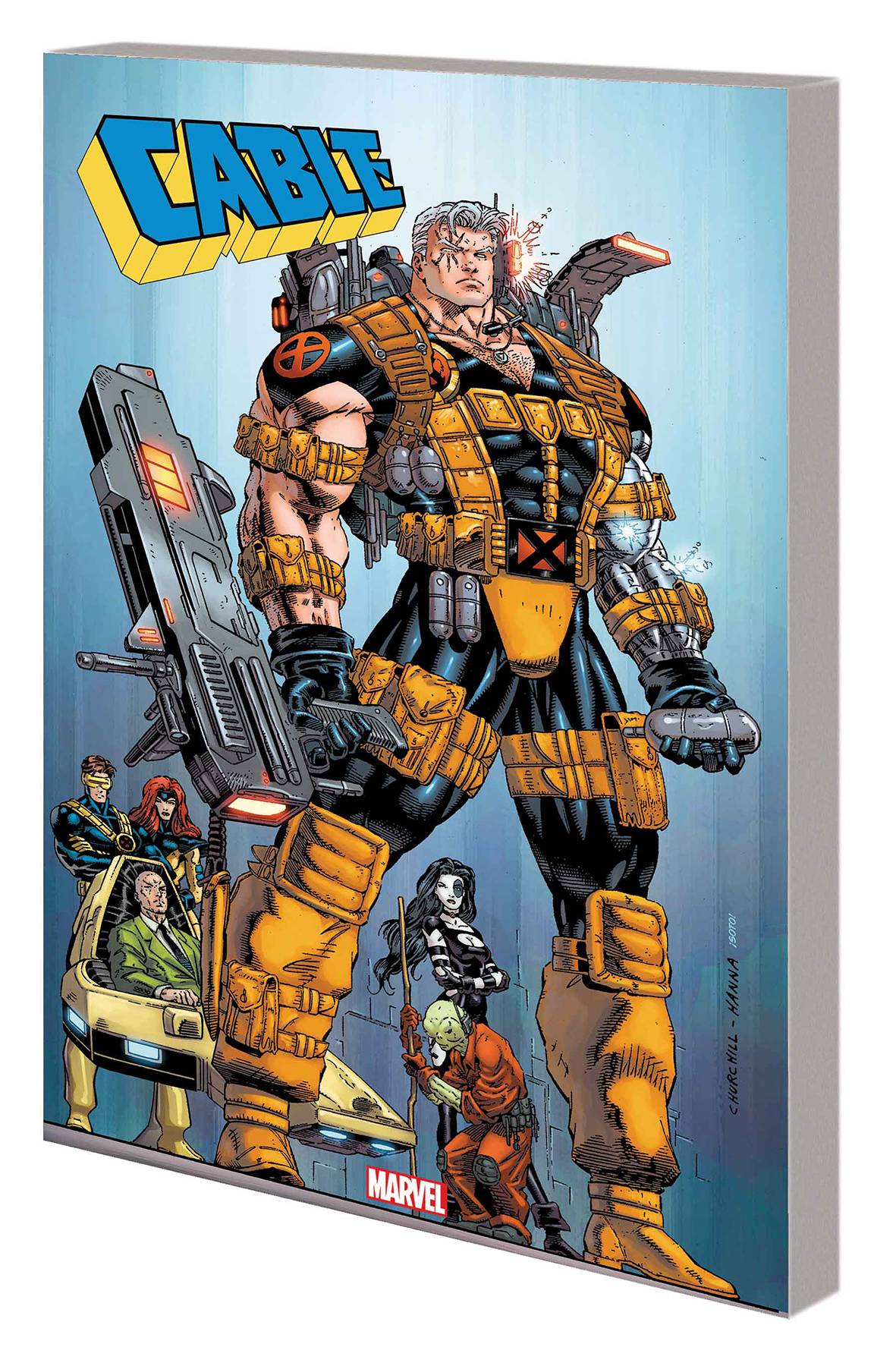 Cable X Force Tp Onslaught Rising Uncanny
