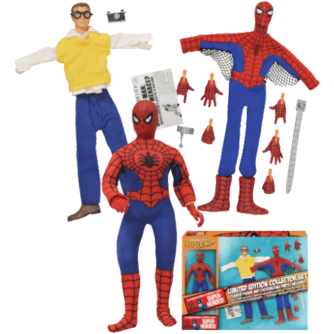 spider man action figure set