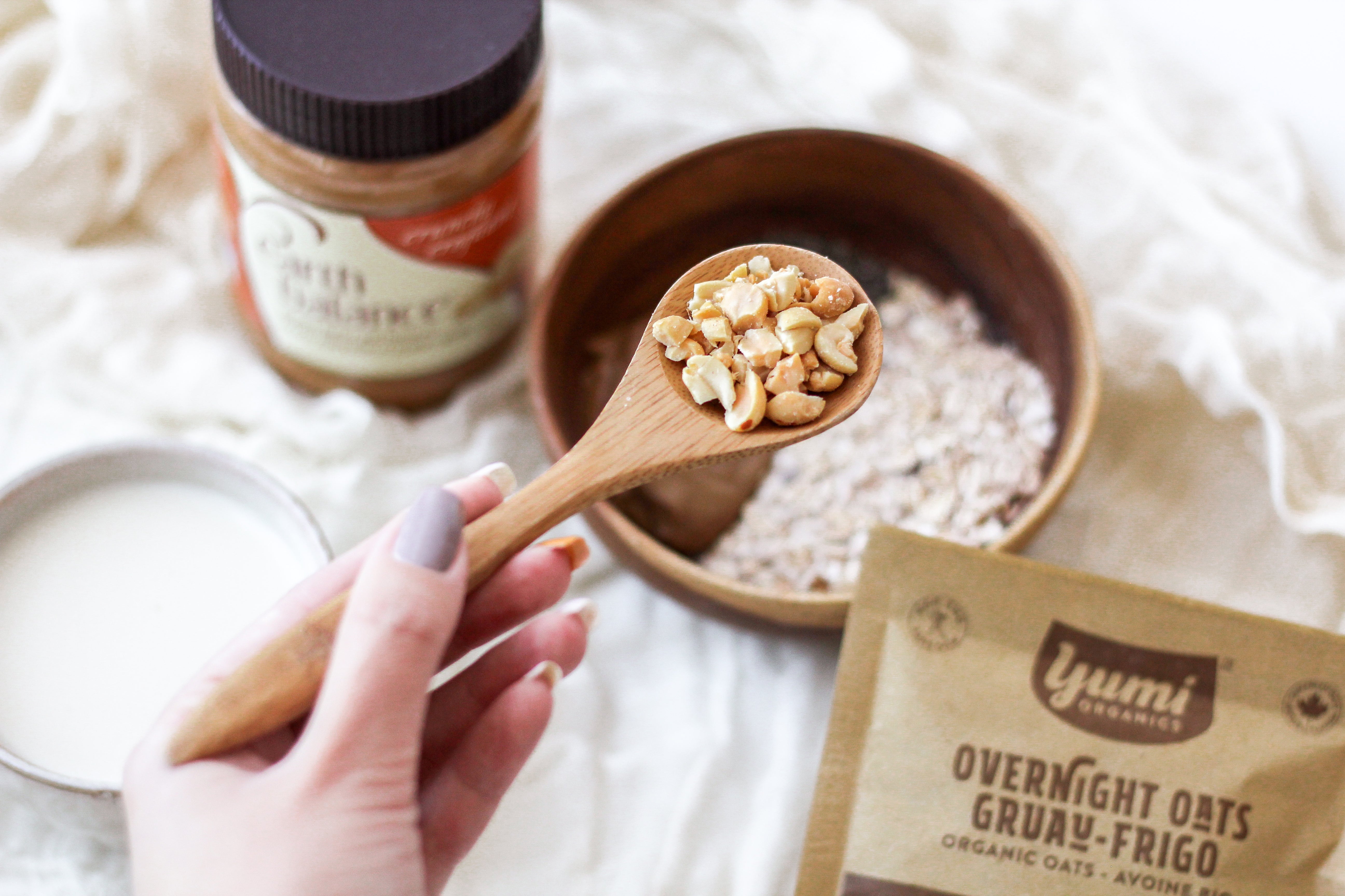 crushed peanuts