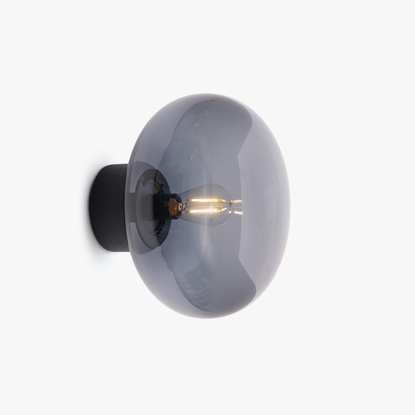 NEW WORKS Karl-Johan Wall Lamp | Black Oak - House for ...