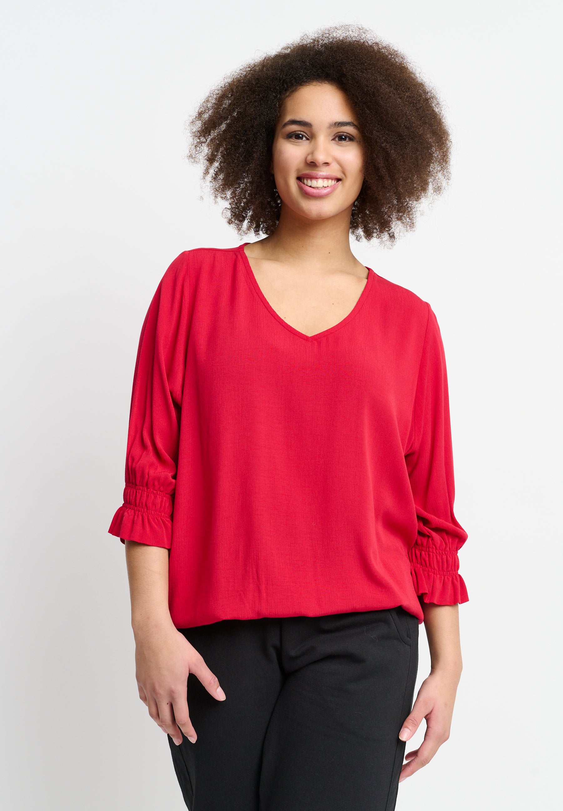 Billede af Apirvine - Warm Red - Bluse