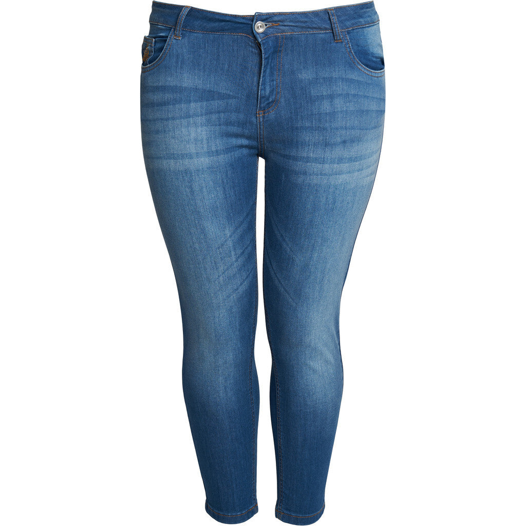 Se Apmolly - Medium Denim Blue - Jeans hos Gowoman.dk