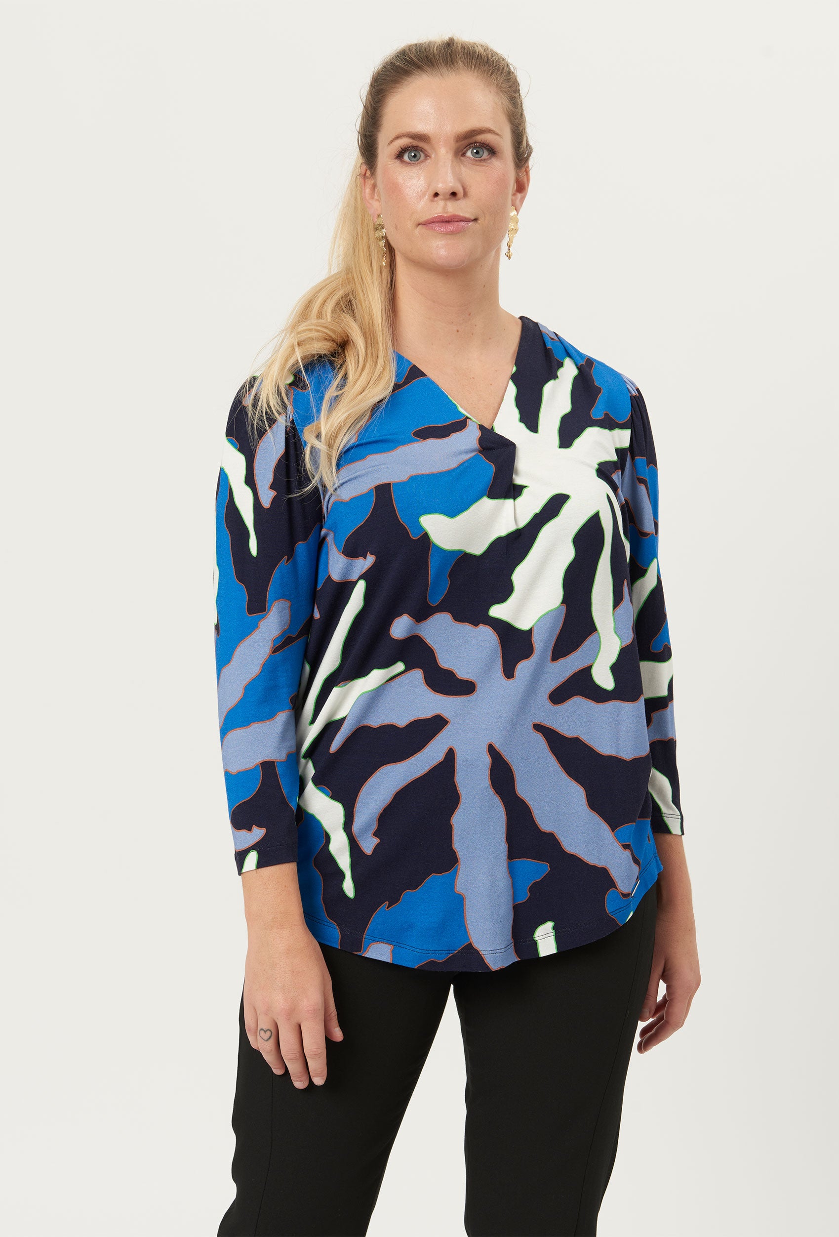 Billede af Etdawla - Sapphire Blue - Bluse