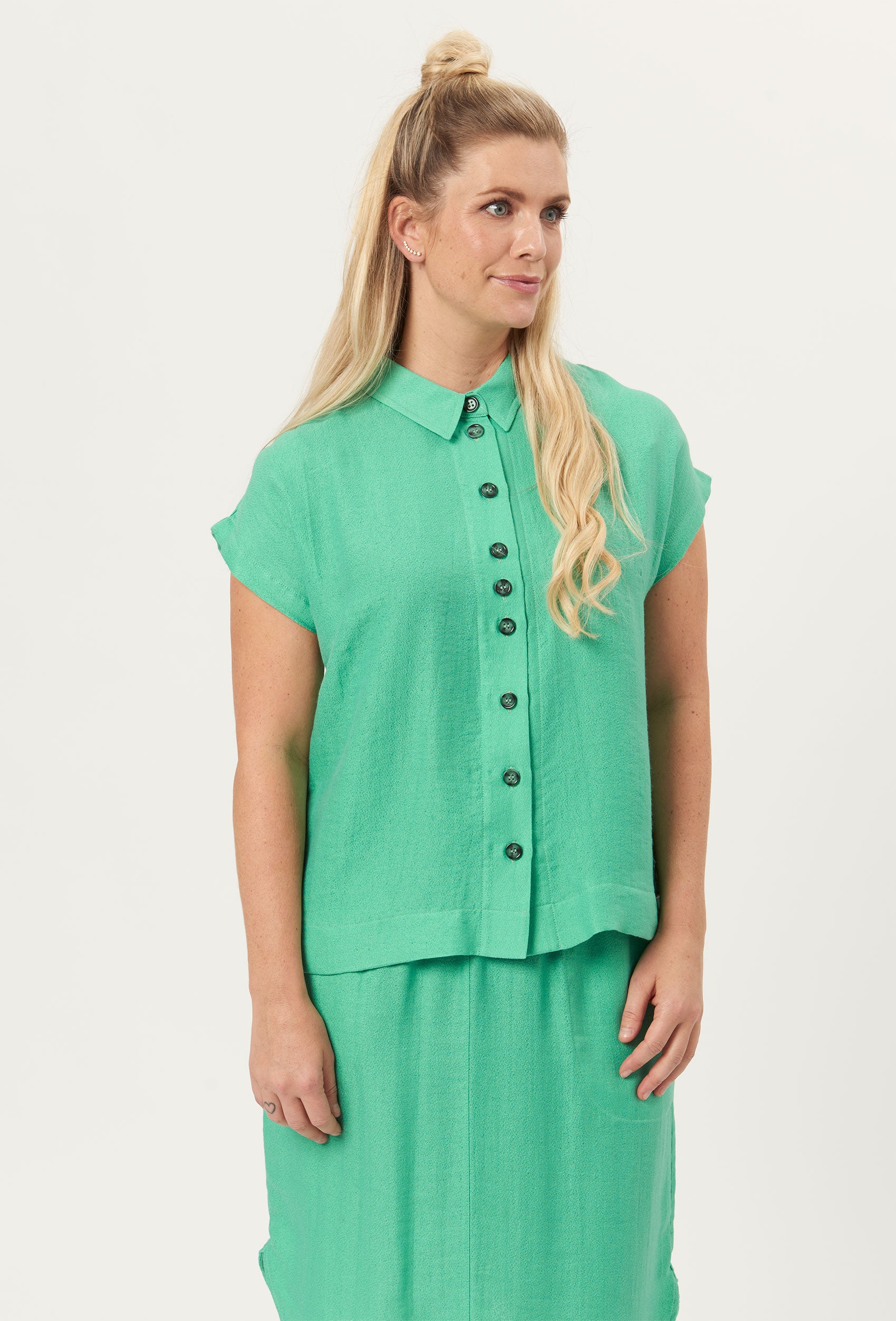 Etsolei - Green - Bluse