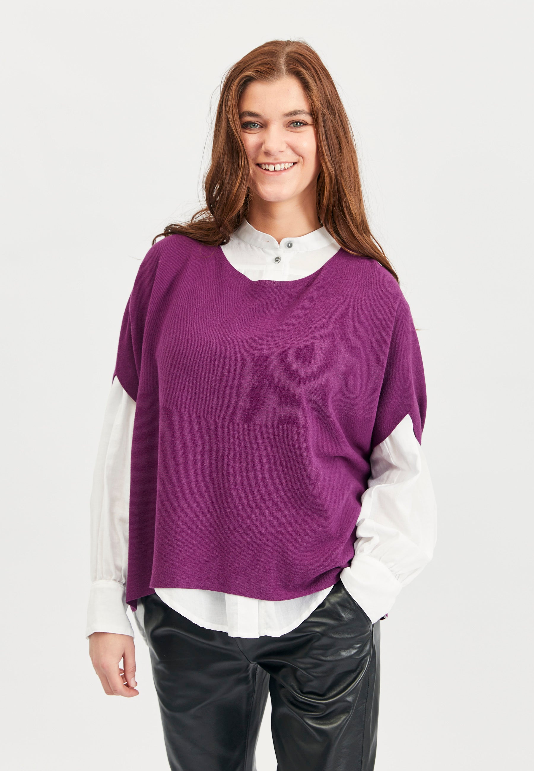 Billede af Elfi - Dark Purple - Bluse