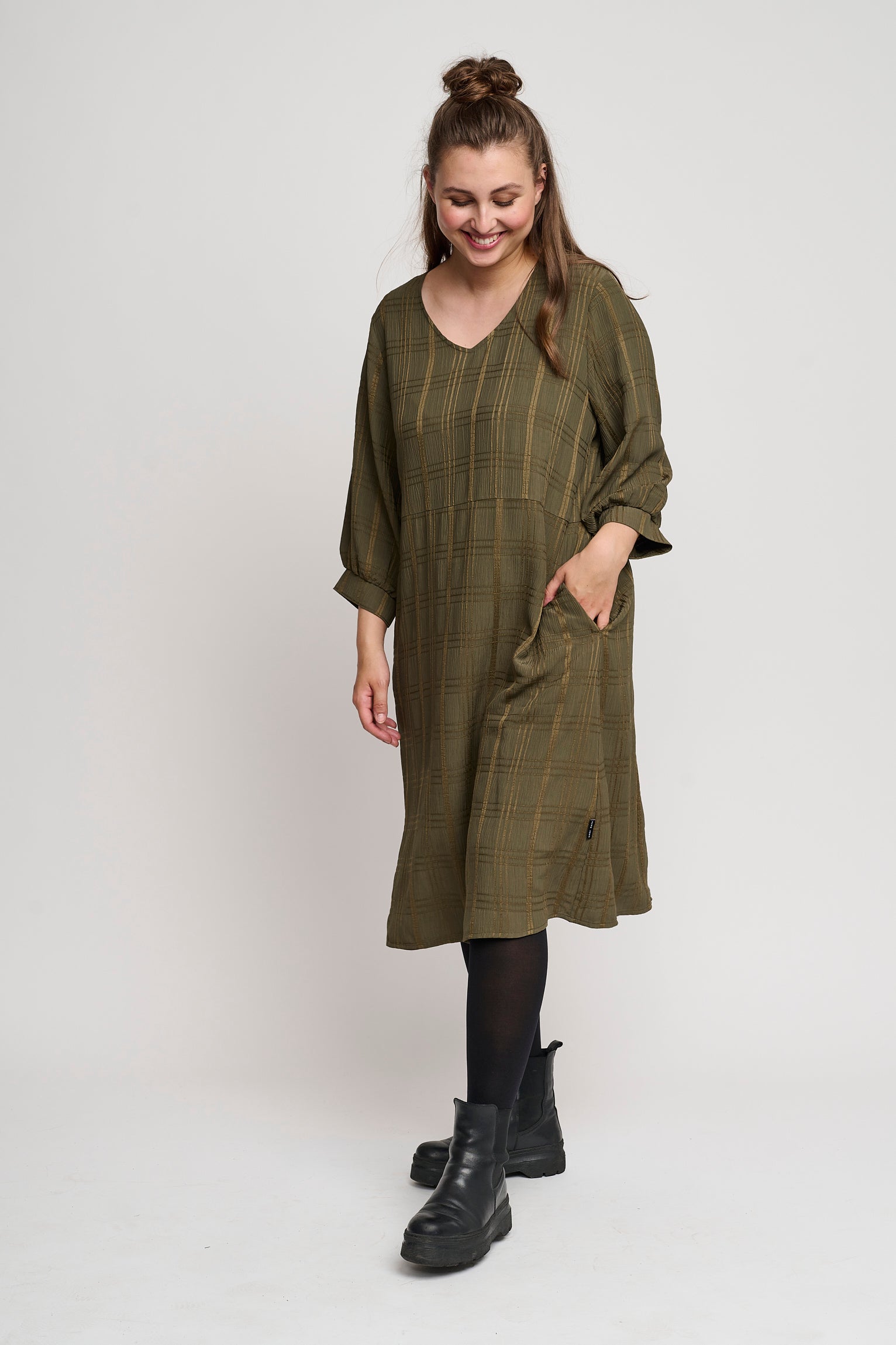 Billede af Pont Neuf - Kjole - Pncharlise - Dark Olive Green