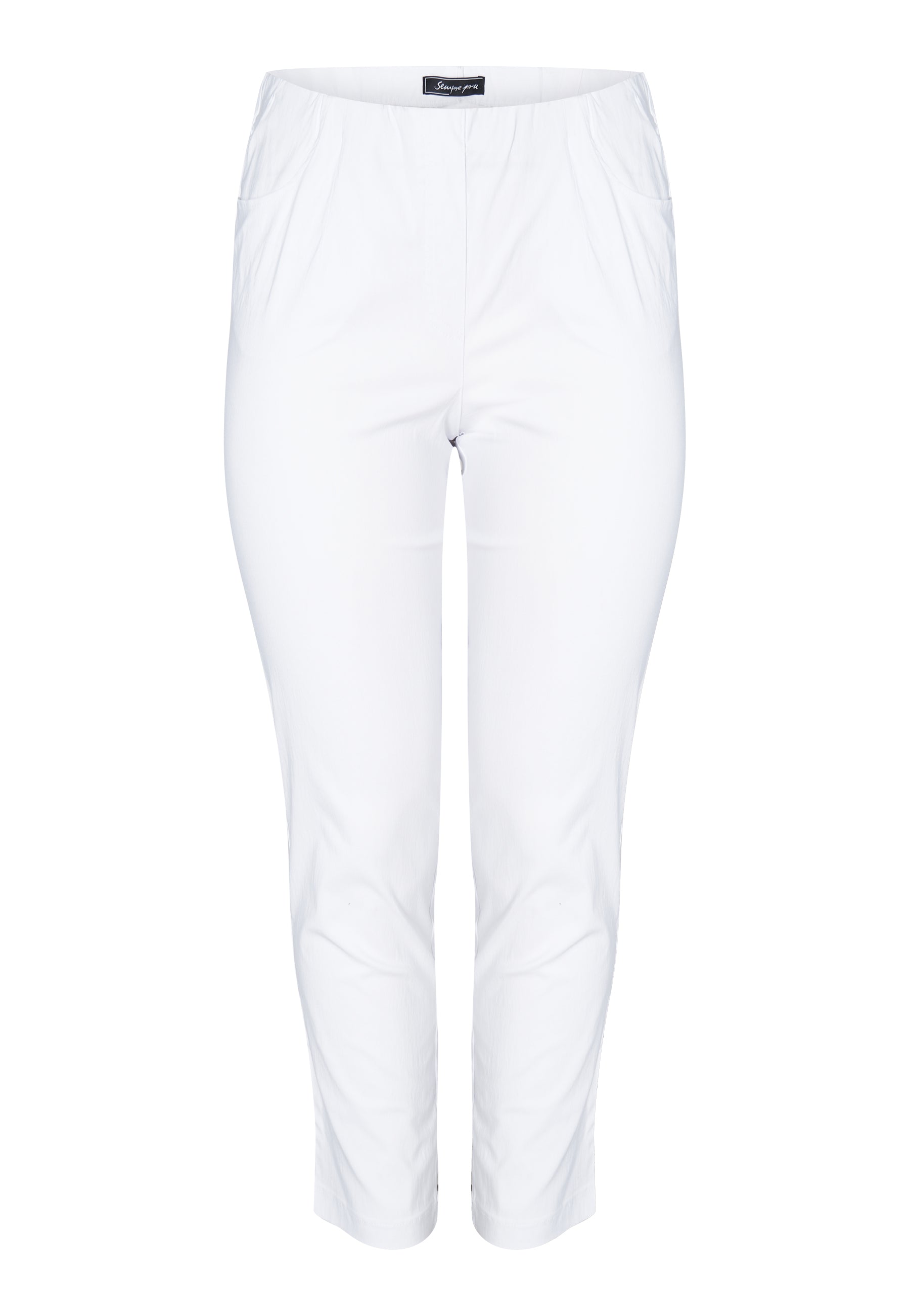 Se Setrouser Lara Noos - Optical White - Bukser hos Gowoman.dk