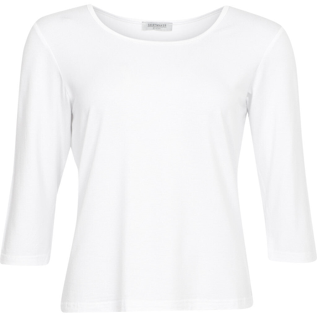 Billede af Sht-shirt - White - Bluse hos Gowoman.dk