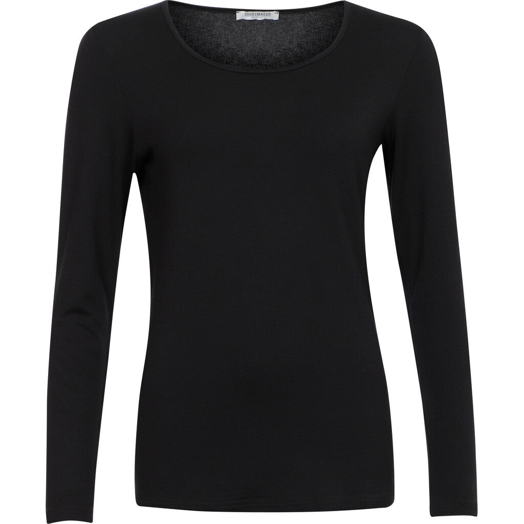 Se Sht-shirt - Black - Bluse hos Gowoman.dk