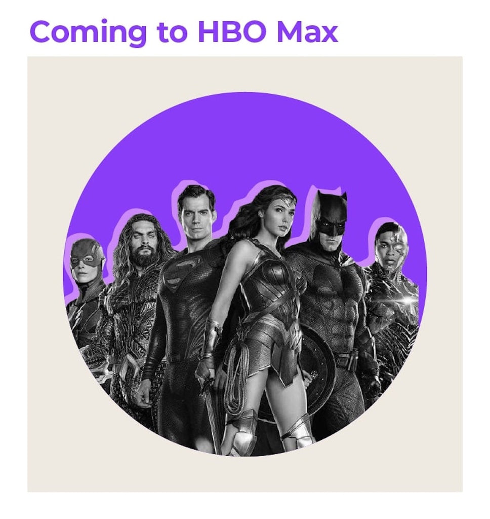 Coming to HBO Max