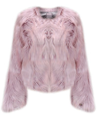 Urbancode Chevelle Pink Faux Fur Chubby Jacket