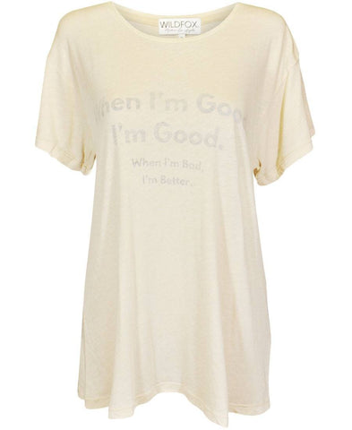 Wildfox When I'm Good Manchester Tee £39.99
