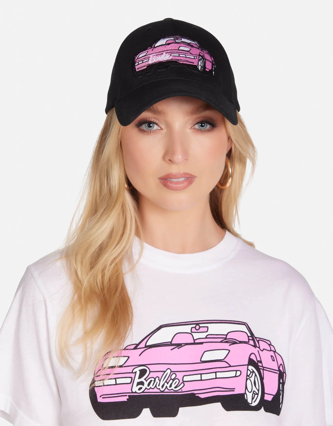 Lauren Moshi Bay Barbie Convertible Trucker Hat product