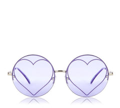 Skinnydip London Harper Lilac Sunglasses