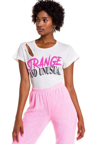 Wildfox Strange & Unusual Thrashed No9 Tee