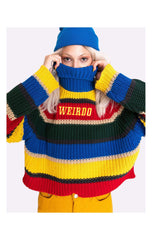 Minga London Weirdo Knit Striped Jumper