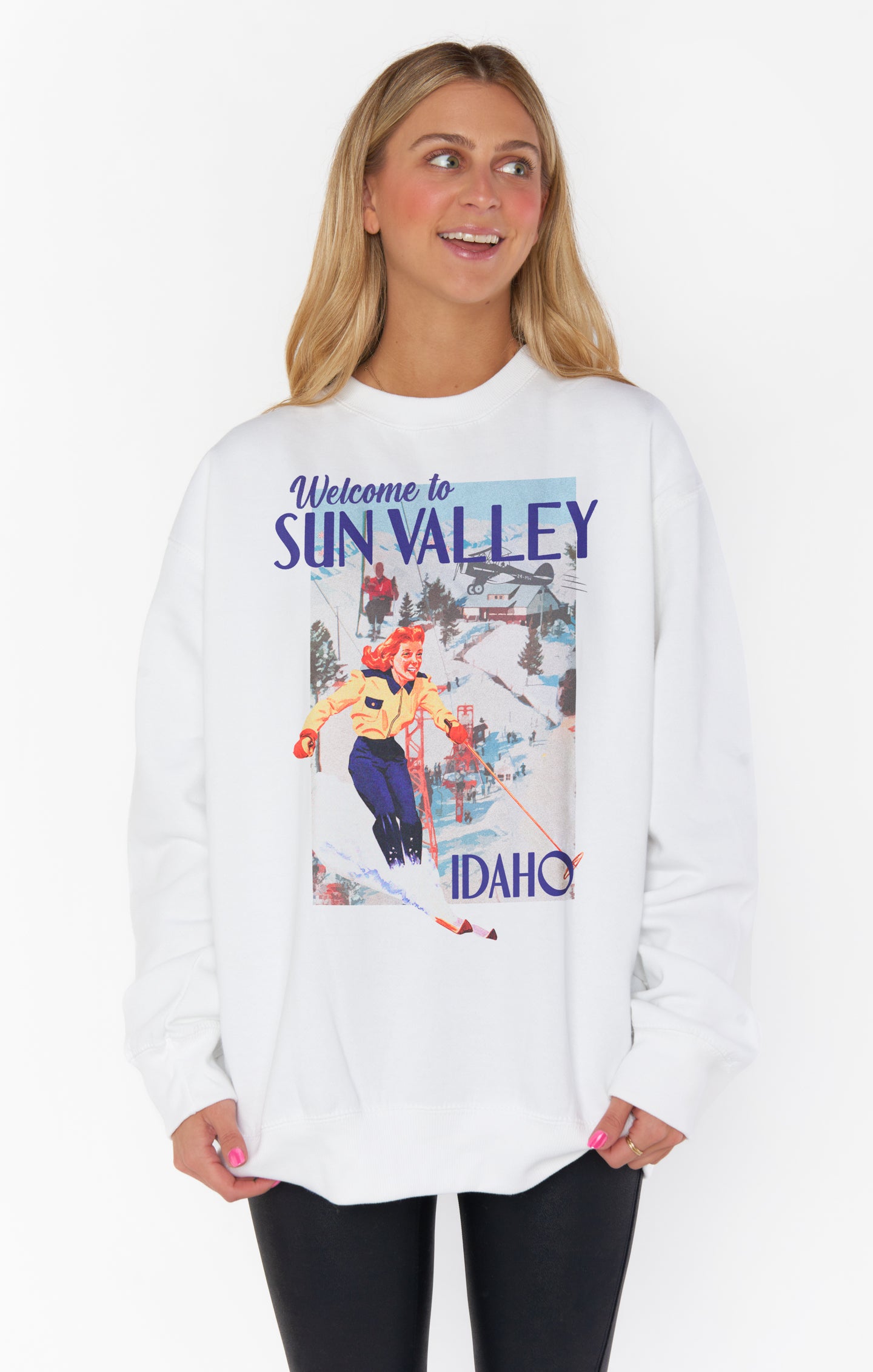 show me your mumu sun valley stanley sweater