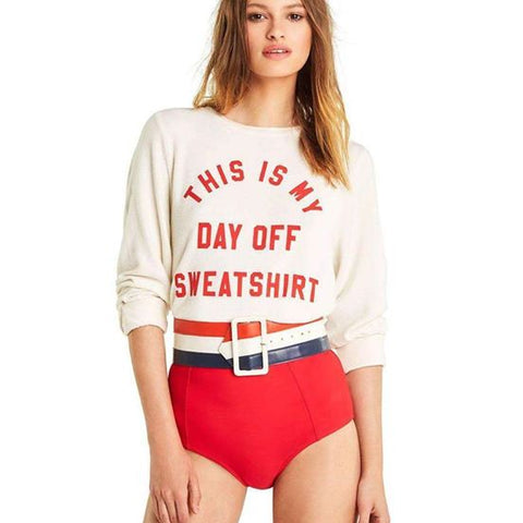 Wildfox Day Off Baggy Beach Jumper