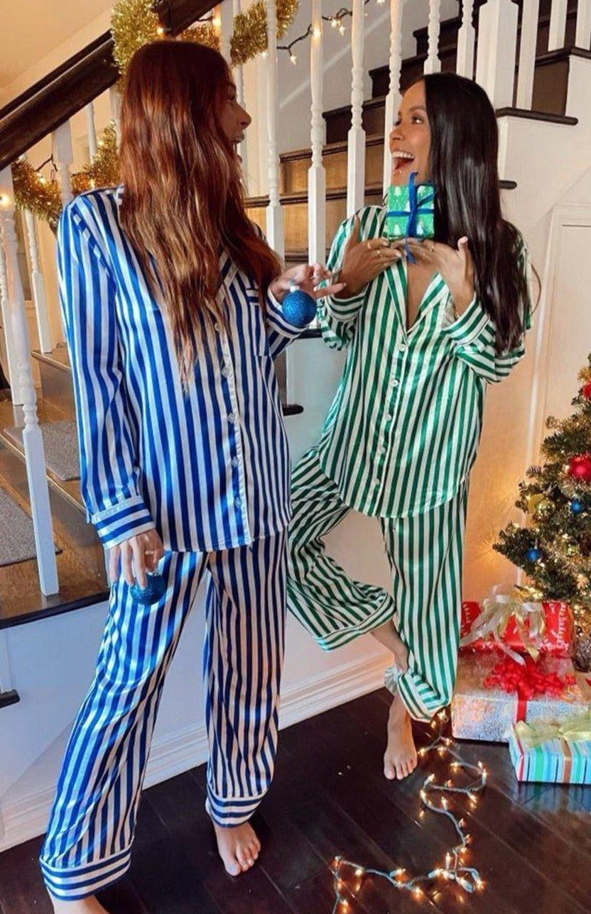 Show Me Your Mumu Blue Classic PJ Set